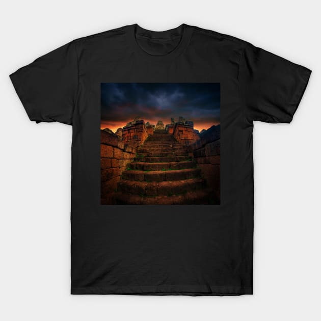 Pre Rup temple sunrise T-Shirt by dags